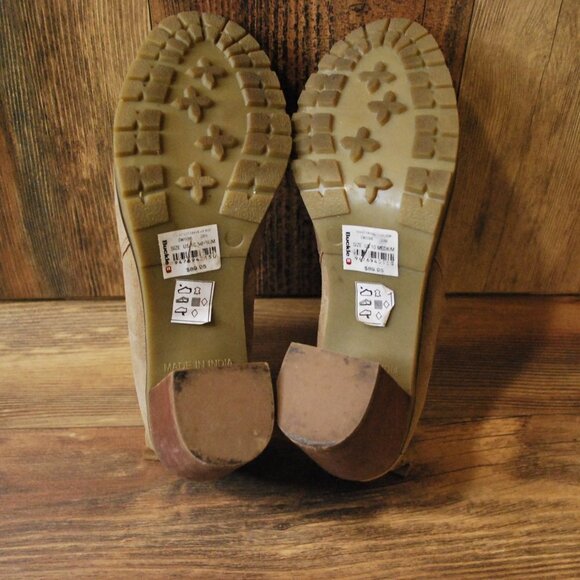 Alicia Leather Hiker Ankle Boot Size 10 Medium Brown Womens - Picture 4 of 5